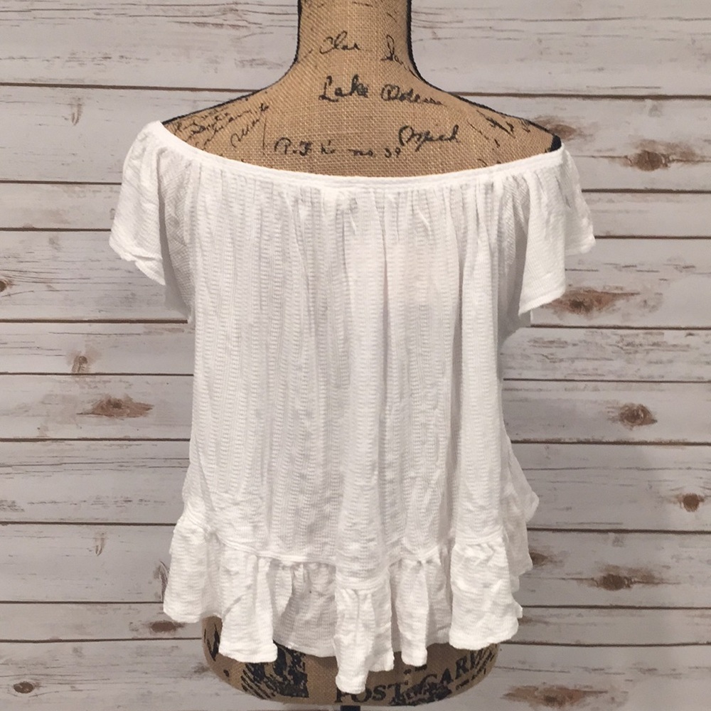 NWT Free People Mint Julep Top in White - Picture 6 of 6